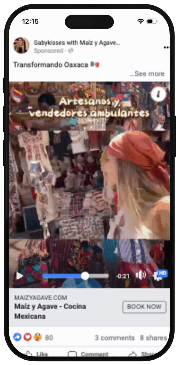 Social media content — Maiz y Agave: Launch Strategy