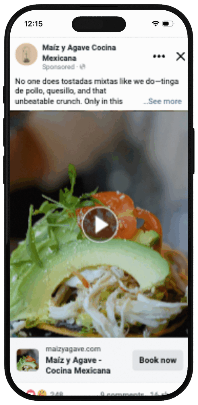 Social media content — Maiz y Agave: Launch Strategy