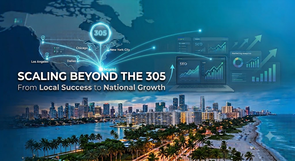 Scaling Beyond the 305: How a Digital Marketing Strategy Can Take Your Miami Business National