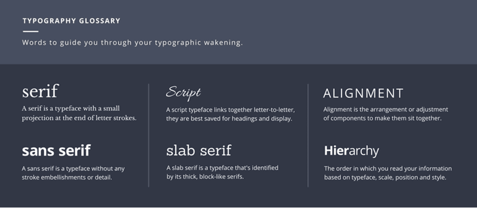 Heyday Marketing | Typography and Font Pairings – Improve Your Design Decisions with Simple Techniques