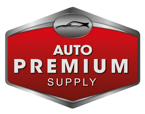 auto premium supply car dealership logo image